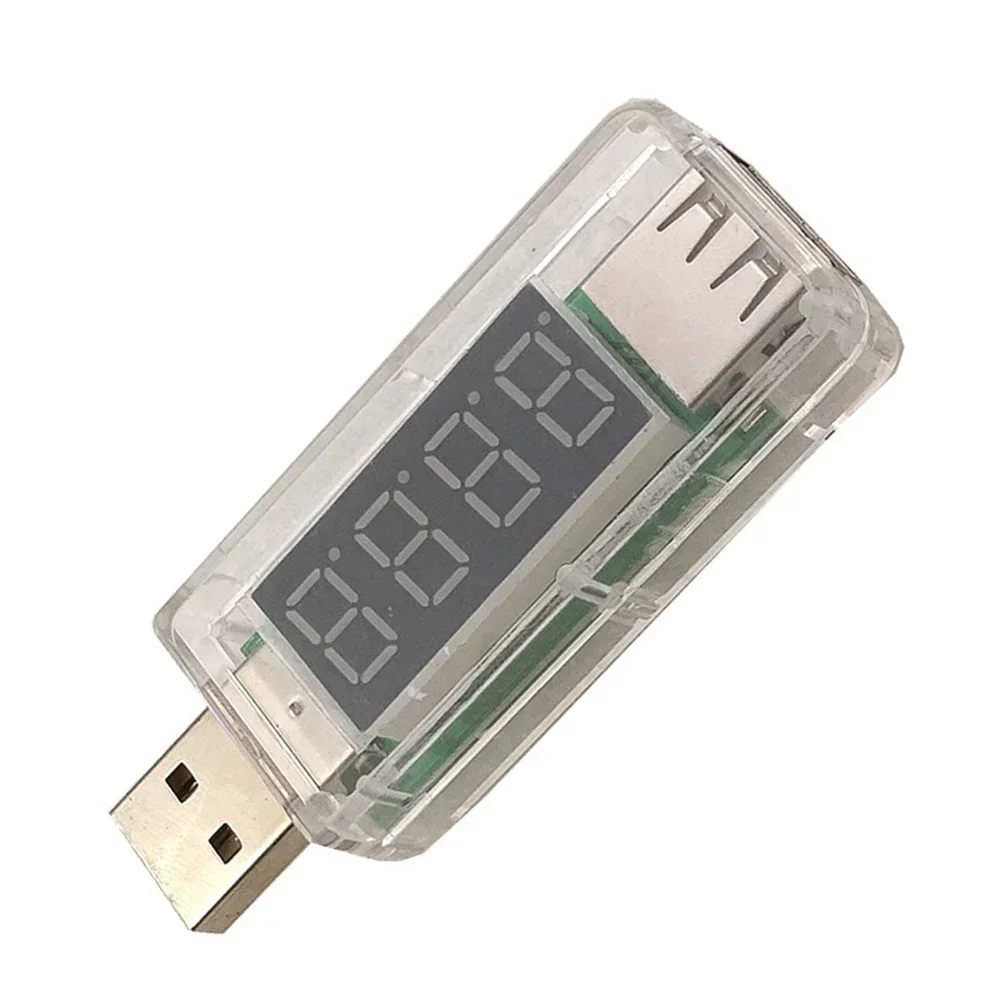 1pc Digital USB Mobile Power Charging Current Voltage Tester Meter Voltmeter Ammeter Electrical Instruments Parts