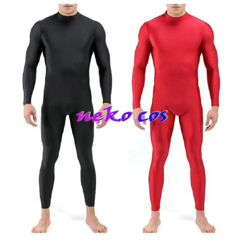 

nekocos Elastic leather form-fitting bodysuit Zenntai full coverage Leica fabric seamless on the outside Cosplay costume