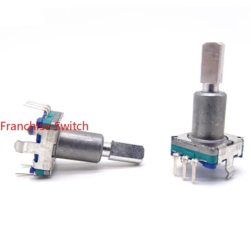 5PCS Inverter Instrumentation EC11 30-bit 21F Thin Shaft Encoder With Switch