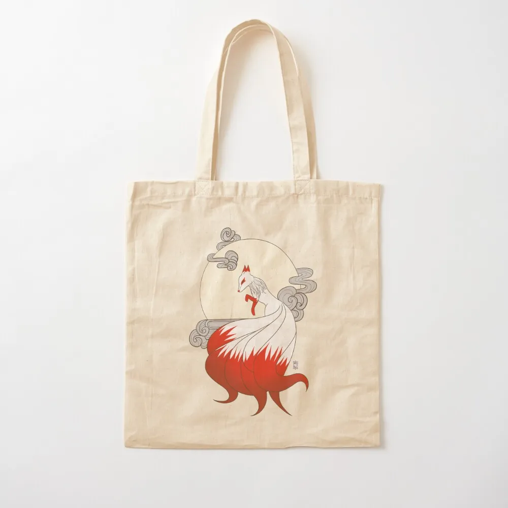 

Kitsune Tote Bag Candy bags cute pouch bag free delivery bags