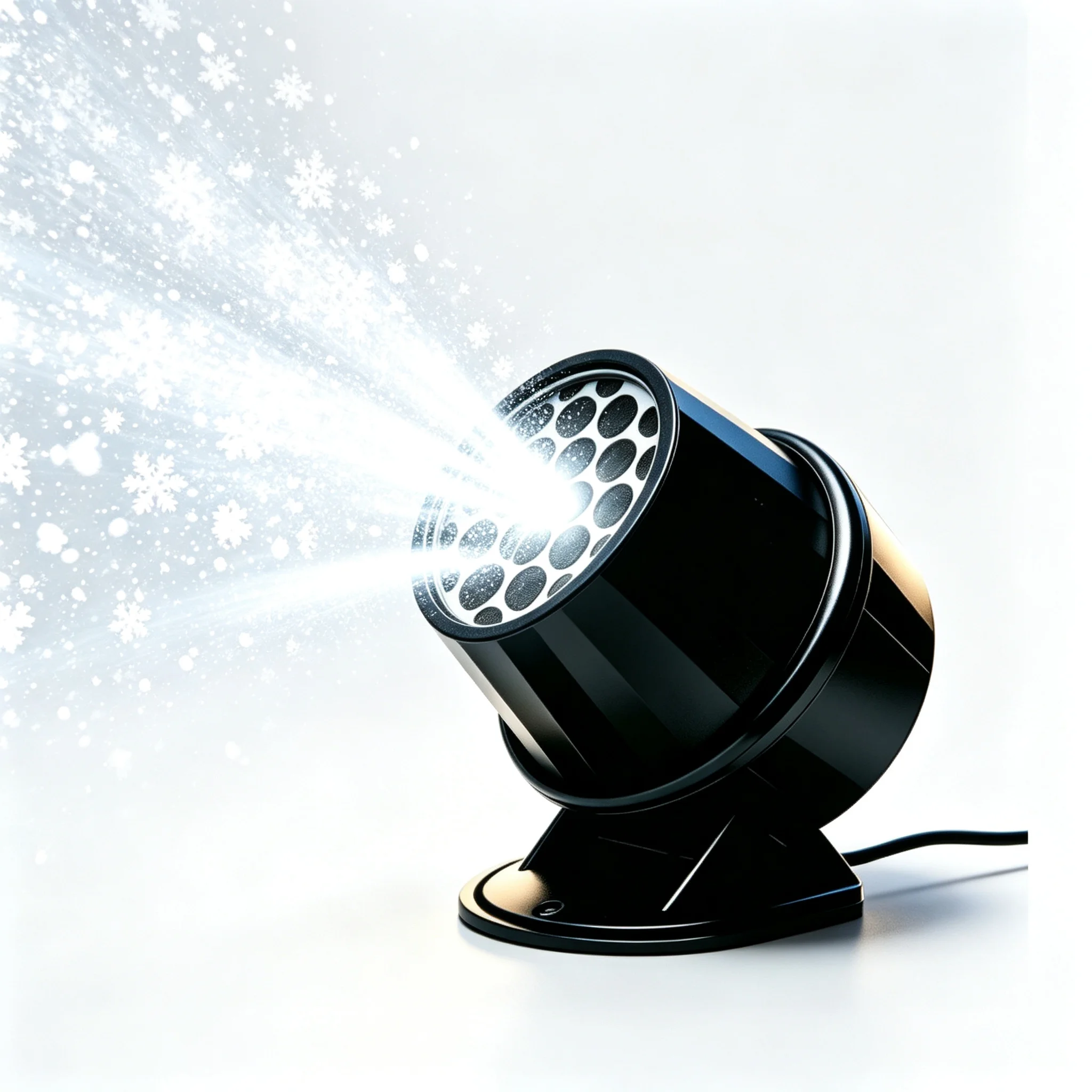 Christmas Snowflake Projector Light USB Dynamic Snow Projection Lamp Adjustable Angle TimerIndoorHomePartyWindowHolidayDecorGift