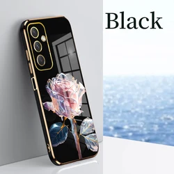 Electroplated Square Phone Case for Samsung Galaxy A25 A54 A24 A23 A33 A52S A72 A11 A32 A91 A53 A70 A73 A50 A04E A04 Matte Cover