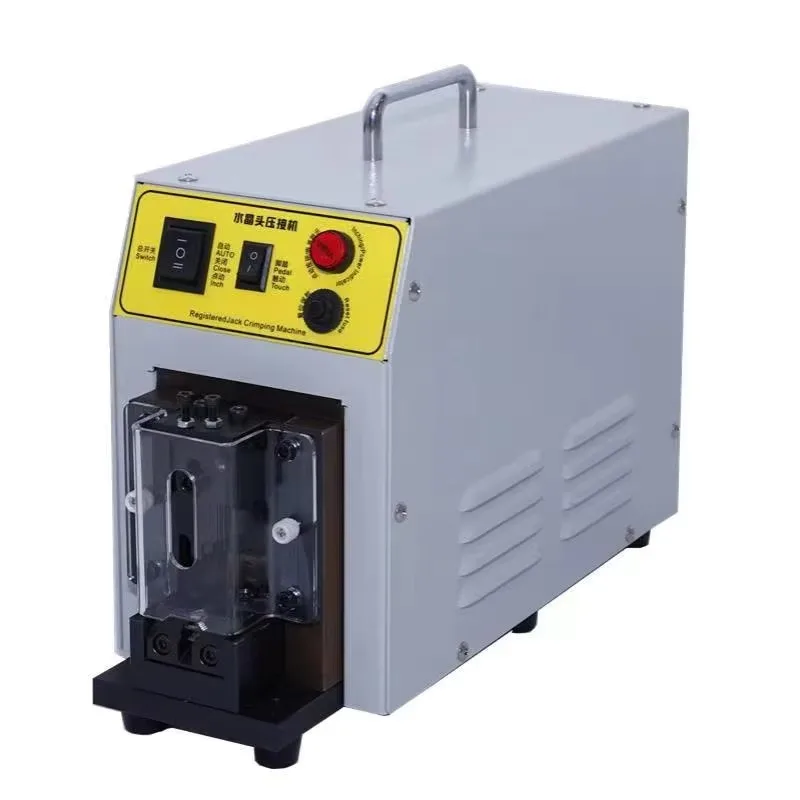 

Factory Sale Crystal Head Crimping Machine for Efficient Packing