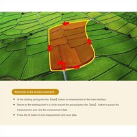 Punctual- S1 Portable GPS GPS GLONASS SBAS BeiDou Land Measuring Meter Mountain Measurement 2.4 Inch Screen Land Surveying Tool