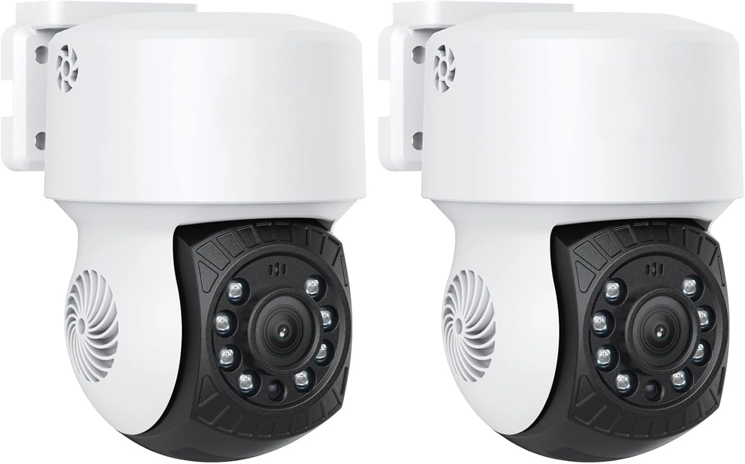 

2Pack 1080P 2MP AHD CCTV Home Surveillance Dome Wired PT Camera with 350° pan and 90° tilt, 100ft IR Night Vision,New Popularity