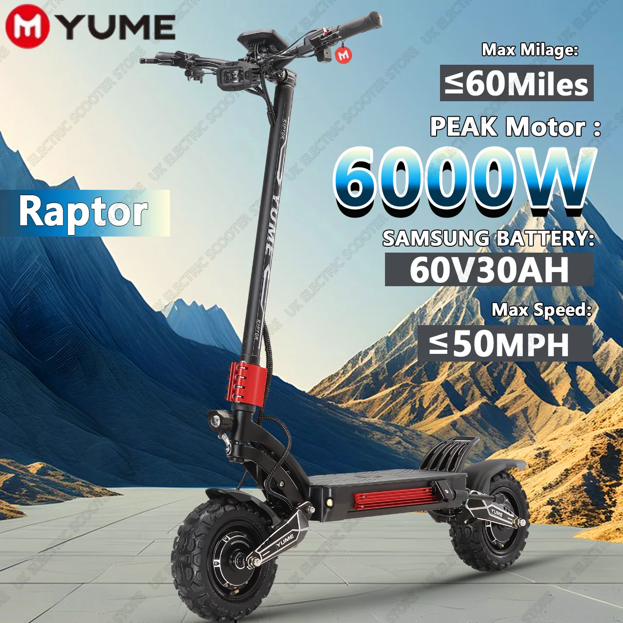 YUME Raptor Electric Scooter: A Comprehensive Review and Guide for Urban Commuters