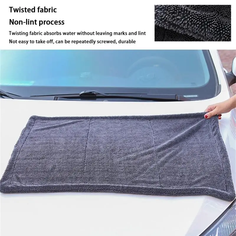 Absorbent Towel 20% Nylon Easy To Wash No Hair Loss Quick Drying No Plush Microfiber Towel Microfiber Weaving Process Fine Weave