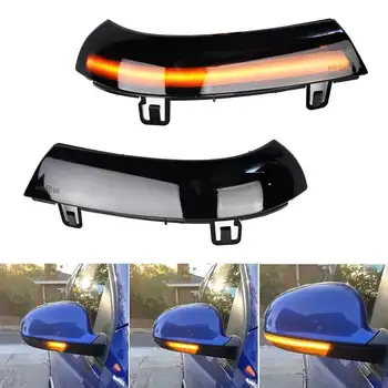 Dynamické LED kontrolky zpětného zrcátka pro směrová světla pro Passat B6 VW Golf 5 Jetta MK5 Autodíly 10 nejlepší prodej Směrové světlo do zrcátka pro VW Golf 5 - №1