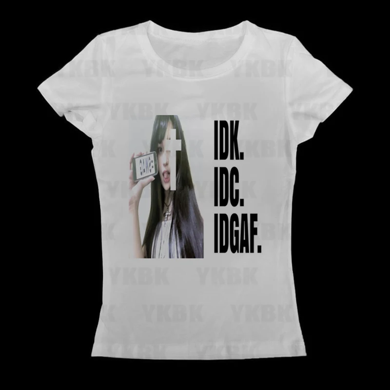 Harajuku Kurzarm-T-Shirt Y2k Punk Gothic Anime Print Tops Vintage Damen Casual Streetwear Emo Mädchen Mode Baby Loose – Detail 2