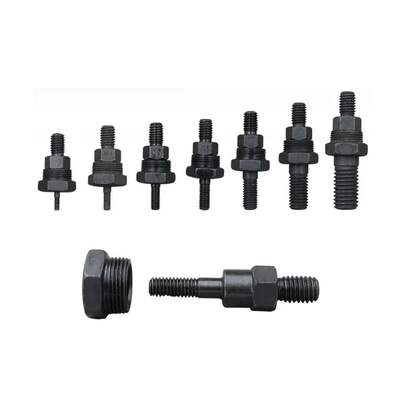 M3-M12 Rivet Nuts Rivetnut Flat Head Insert Nut Rivet Nut Tool Manual Mandrels Metric Threaded Nutsert Bolt Kit