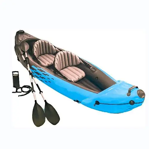 Kayaks 2 Man Kayak inflável Caiaque de pesca