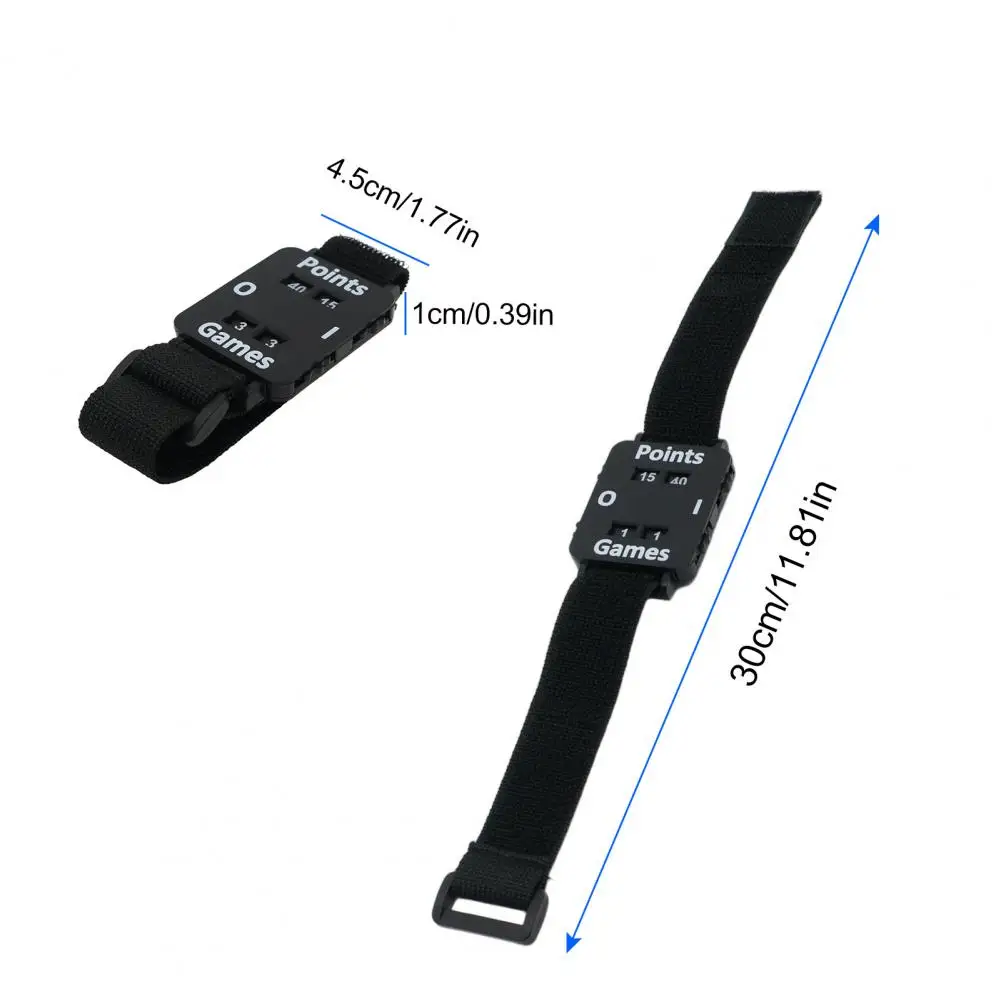 

Tennis Score Counter Watch With Adjustable Wristband Portable Pickleball Padel Ping Pong Golf ScoreKeeper Sports Score Tracker