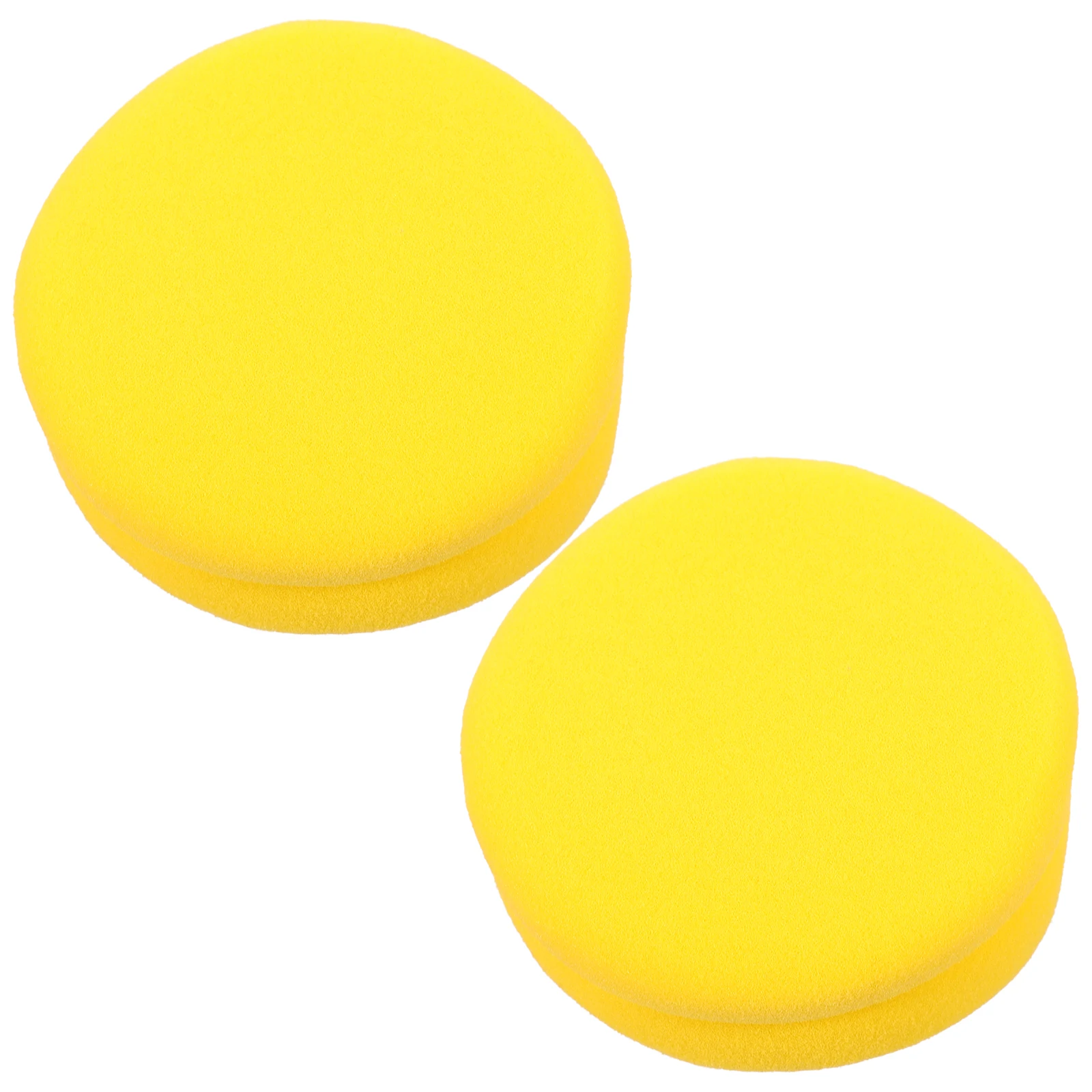 

2 Pcs Painting Sponge Set Drawing Craft Sponges for Diy Round Artist CAR WASH