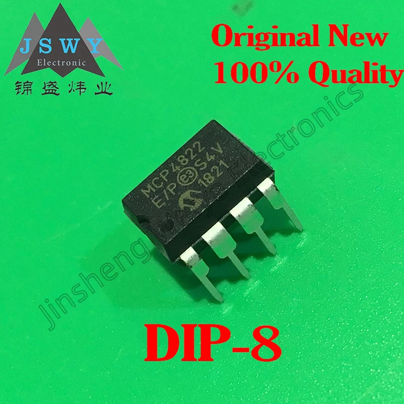(1/5PCS) MCP4822-E/P MCP4822 DIP-8 Dual Channel 12-Bit Digital DAC Brand New Original In Stock Fast Shipping