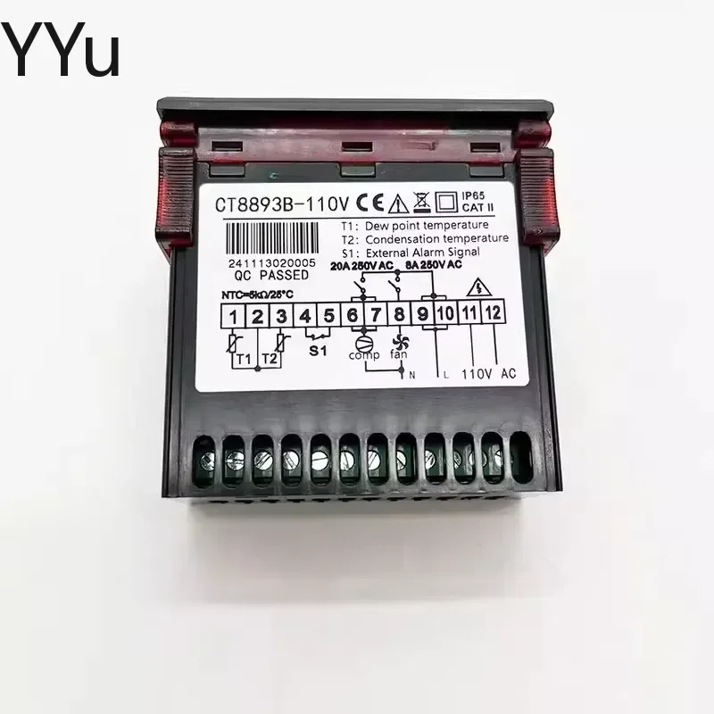 for CT8893B Dryer Temperature Controller for CT8893HL Coal Cooler Thermostat Condensing Dew Point Sensor Industrial