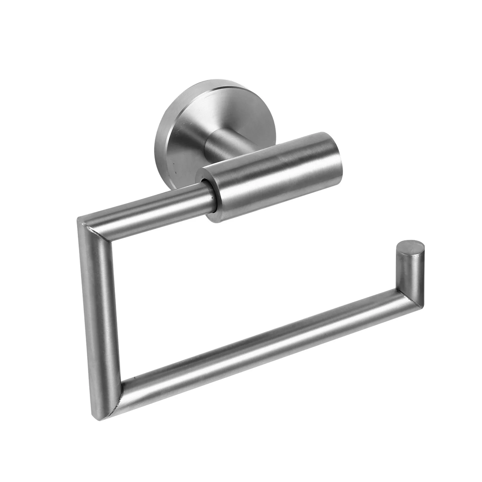 

1Pcs Bathroom Roll Paper Rack Stainless Steel Wall Mount Toilet Paper Holder with Strong Bearing Capacity Organizer Shelf