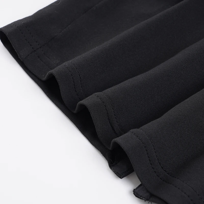 SUCHCUTE Y2K Slim T-Shirt mit Knopfleiste vorne, einfarbig, kurzärmelig, für Damen, zum Ausgehen, lässig, ästhetisches Crop-Top für den Sommer – Detail 11