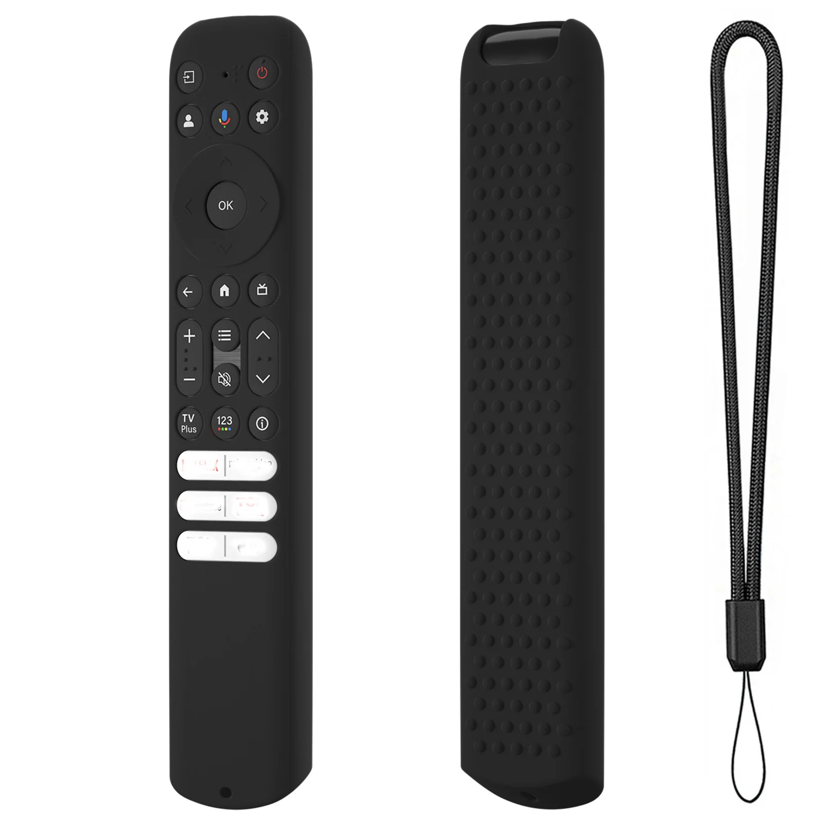 Silicone Remote Controller Case Smart TV Protective Cover Sleeve for TCL RC813 FMB1/RC923 FMB3/RC902V FMR1 FMR4 FMR5