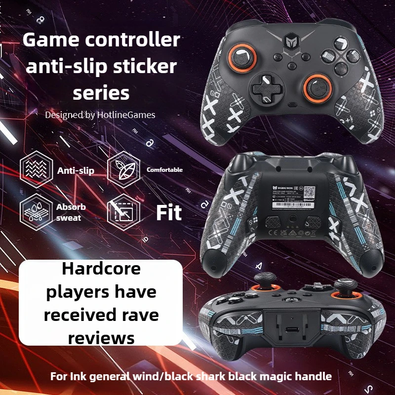 

Anti Slip Stickers For Mojiang Liefeng/BlackSharkBlackMagician ControllersFull Coverage Sweat Proof Anti Slip Grip Gamingsticker