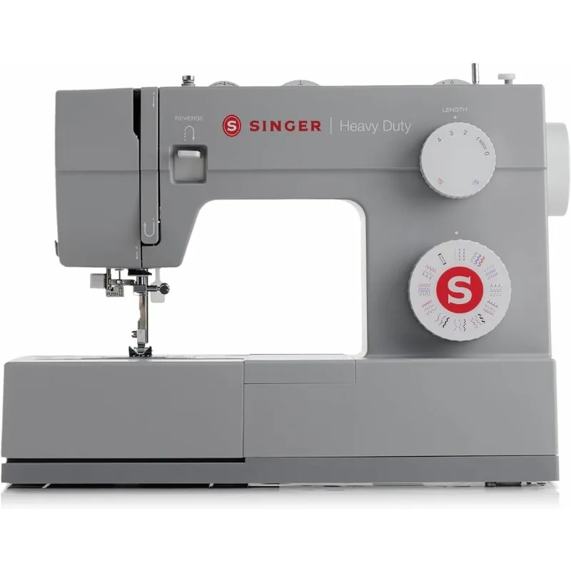 

SINGER Heavy Duty Sewing Machine With Included Accessory Kit, 110 Stitch Applications 4432, Perfect For Beginners, Gray