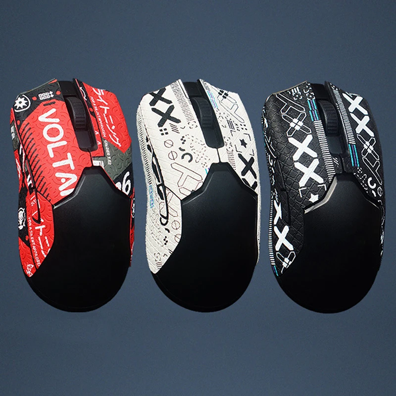 DIY Sticker Gamer Accessories Mouse Handmade Non Slip Lizard Skin Suck Sweat For Razer Viper Ultimate Wireless Skin Sweat Pad