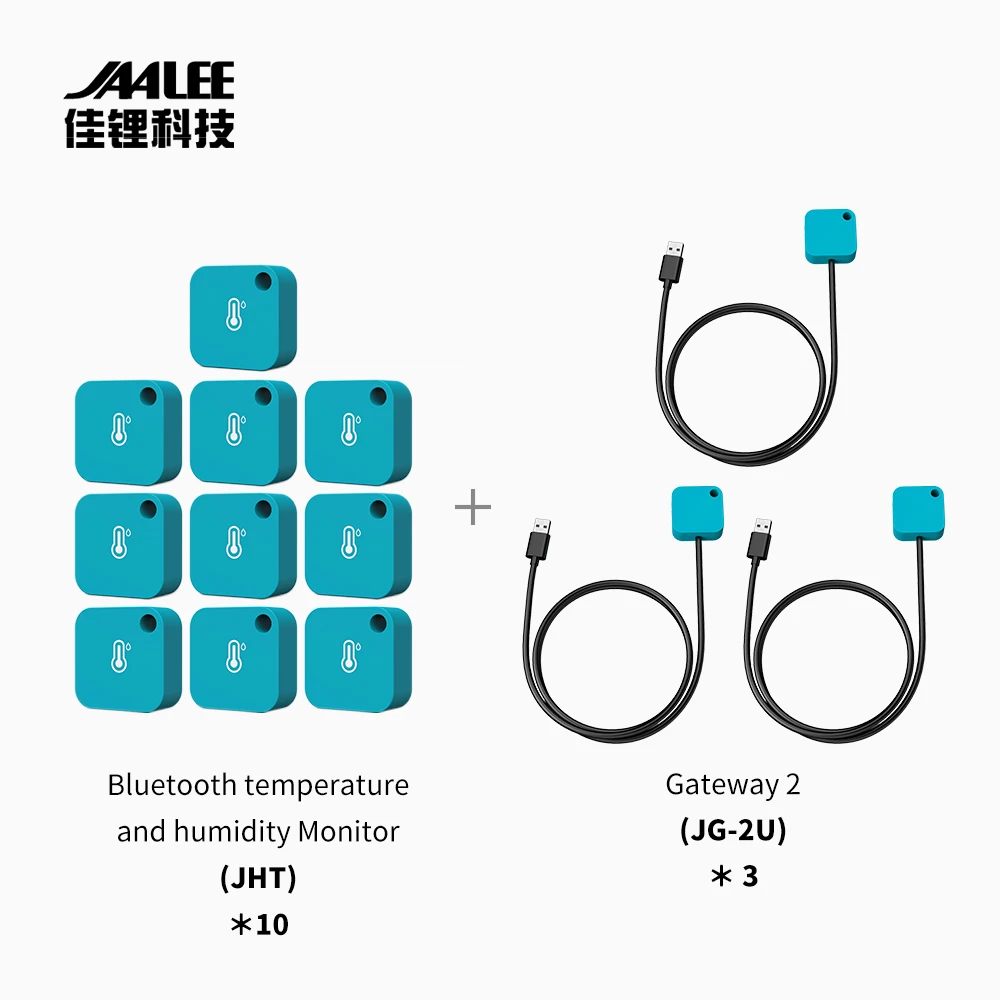 jaalee WiFi Gateway Temperature/Humidity/Dewpoint/VPD Thermometer/Hygrometer Monitor Refrigerator Freezer Fridge Alarm Alerts