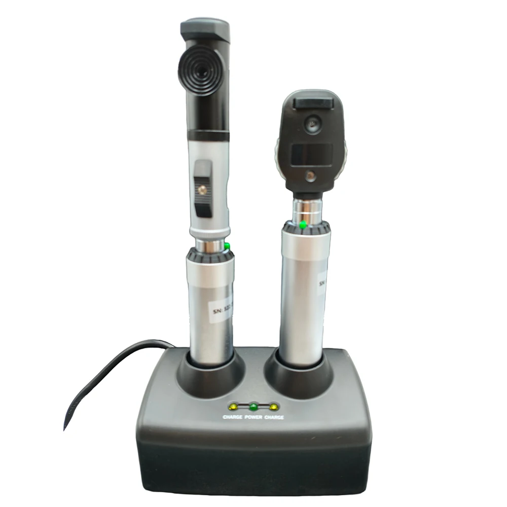 INNOVUE YZ-24B+YZ-11D Ophthalmoscope Retinoscope Set CE Certified Class I for Ophthalmic Examination 2KG Foreign Trade 1-Year