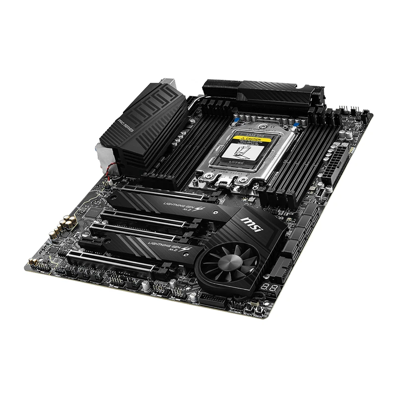 MSI PRO TRX40 PRO WIFI sTRX4 AMD TRX40 SATA 6Gb/s ATX AMD Motherboard