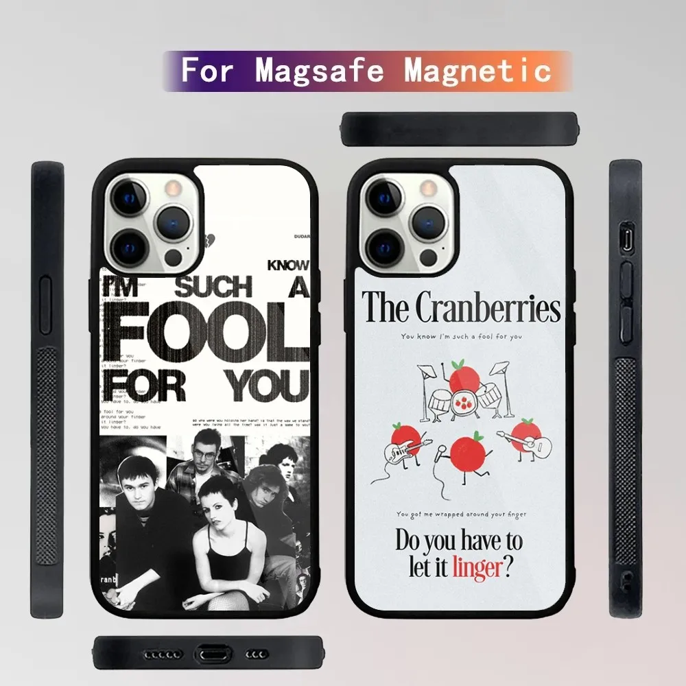 Band The Cranberries Zombie Phone Case For iPhone 16,15,14,13,12,11,Plus,Pro,Max Mini Magsafe Magnetic Wireless Charging