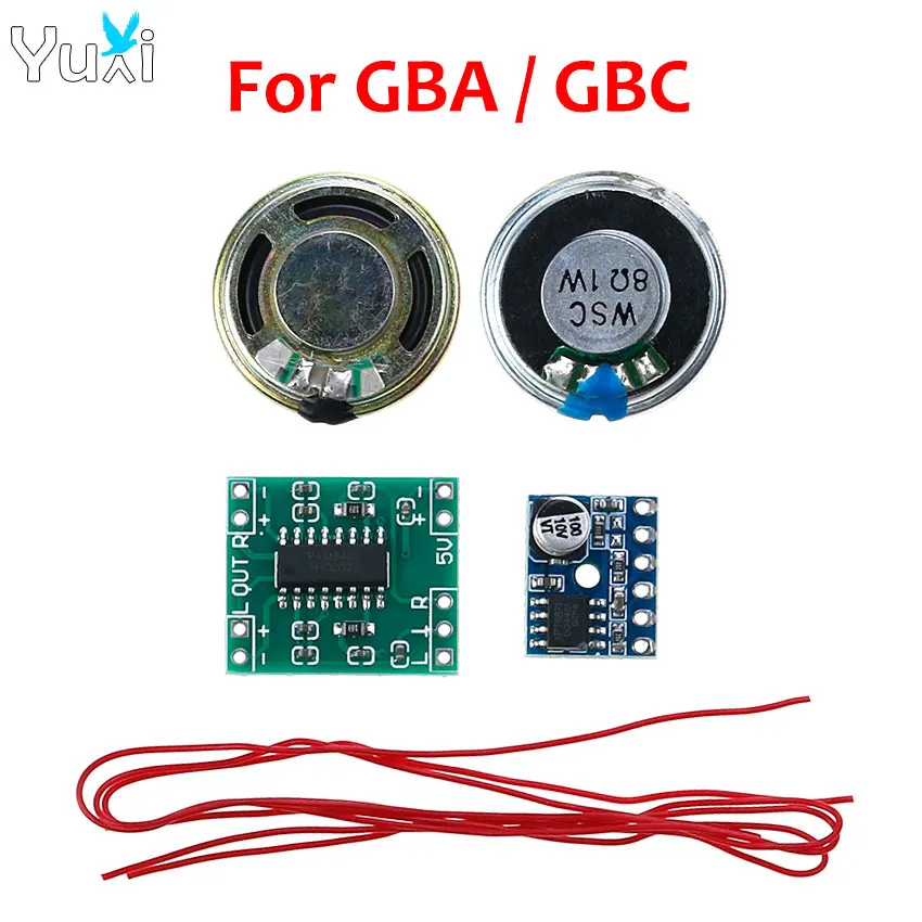 YuXi Digital Amplifier PCB Board Volume Up Module For Gameboy Color & Advance GBC GBA Sound Audio Amplifier Enhancement Speaker