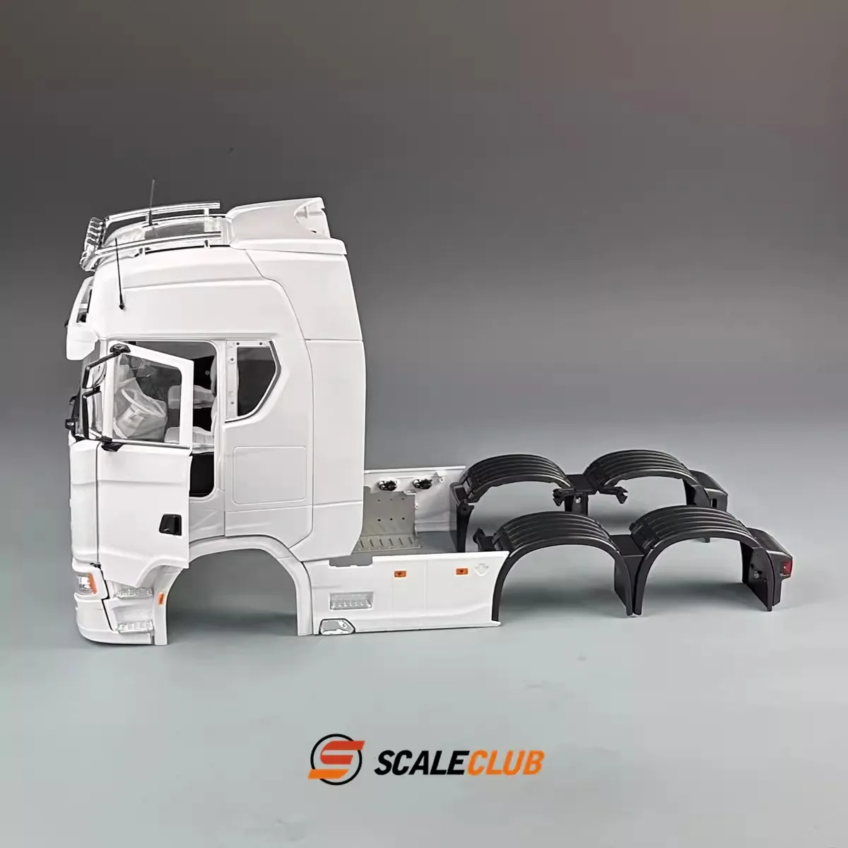 Scaleclub Model 1/14 For Scania 770S open shell driver's front cabin for 1/14 Tamiya RC Dump Truck Tipper Trailer SCANIA  Part