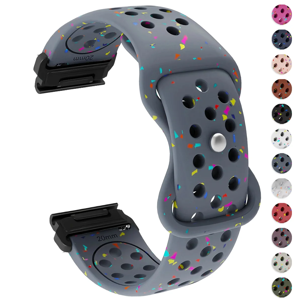 20/22/26mm Schnellwechsel-Silikonarmband für Garmin Fenix 8 7 Pro 7X 7S 6 6X 5X 5 Plus Sportband Armband Forerunner 955 970 Correa