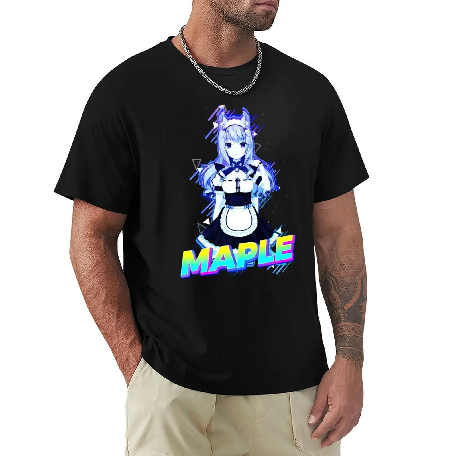

Maple Nekopara T-Shirt Moisture Wicking Athletic T-Shirt