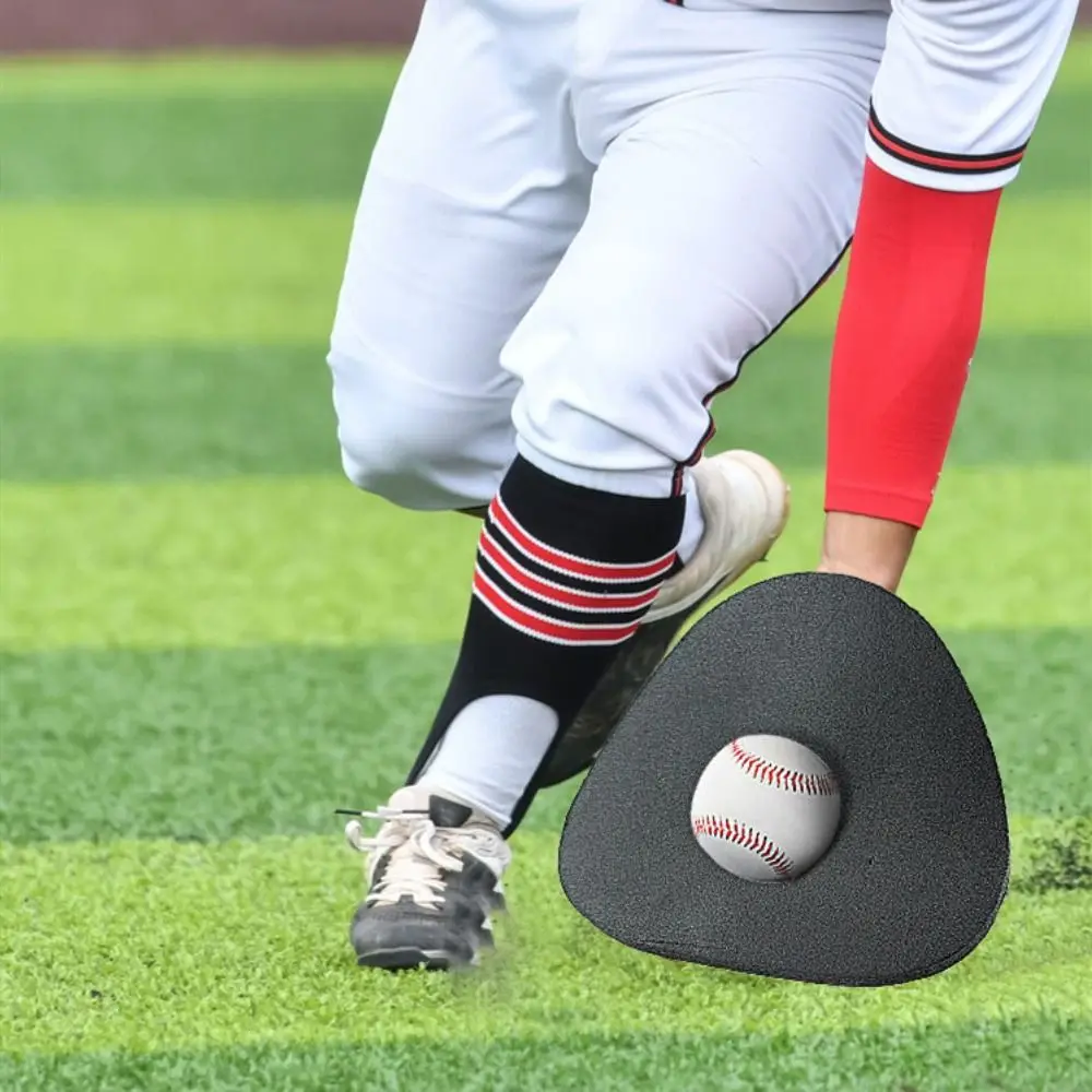 Guante de panqueque, guante de Softbol juvenil, correa elástica para el dedo, guantes de béisbol multiusos, dos manos, ligero y suave