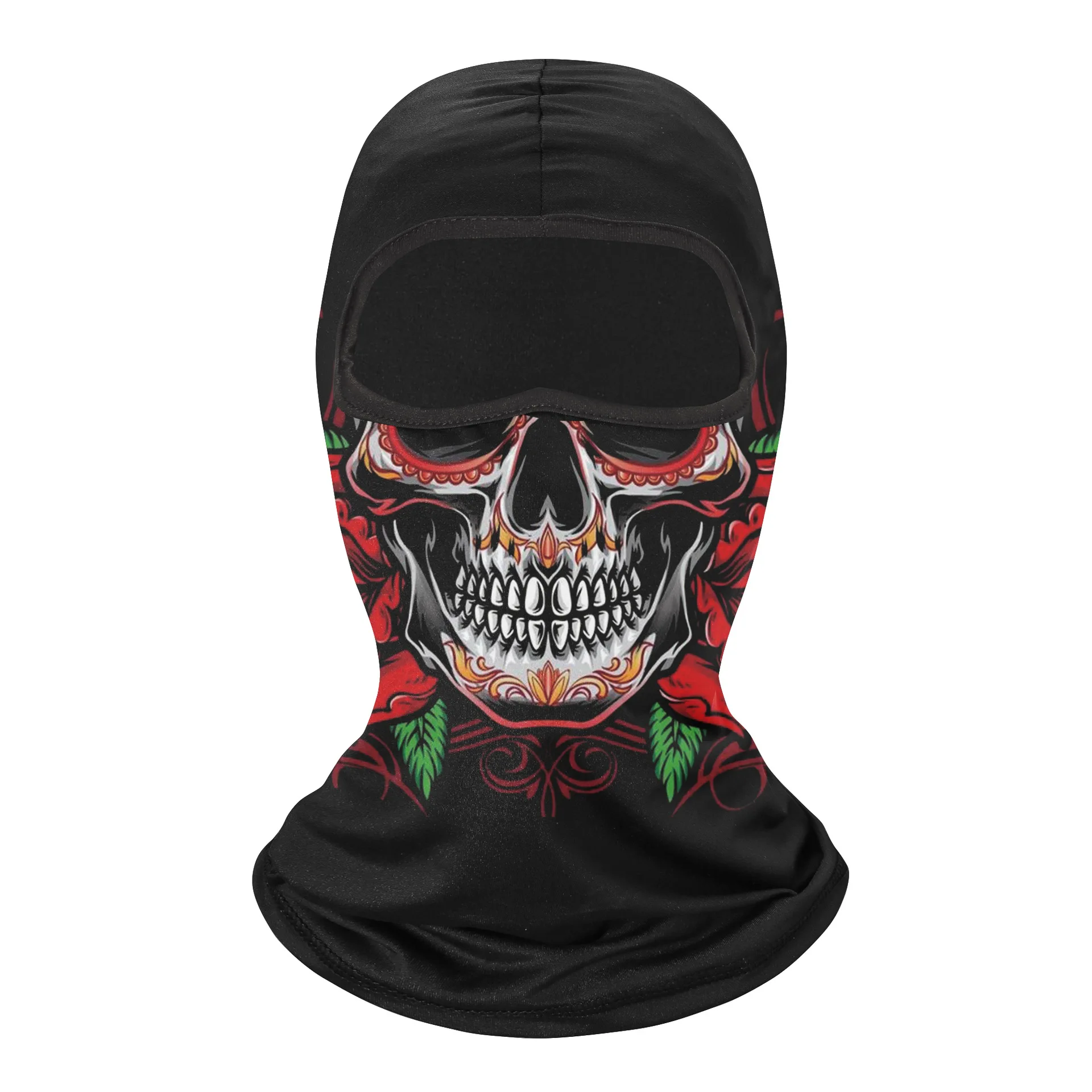 3D Print Cycling Headwear Venom Mask Sunscreen Neck Gaiter Skull Braga Cuello Hombre Face Shield Hunting Camping Men Balaclava