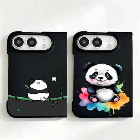 Case for Apple iPhone 18 Fold 18Fold Ultra 18Ultra Phone Capa Cliff Bamboo Panda Sketch