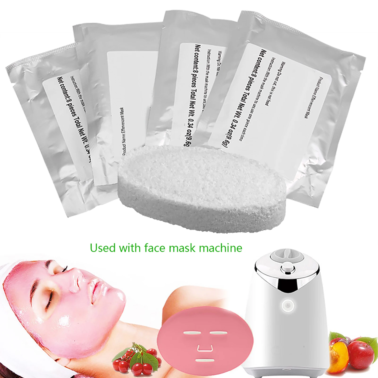 Skin Whitening Lightening Collagen Capsule for Face Mask Fresh Fruit Machine Use 32Pcs Collagen Peptide Whitening Collagen