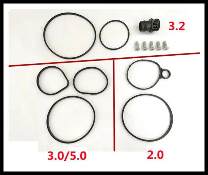 

LR039593 Oil Pump Seal Rubber Gasket For Range Rover Evoque LR2 2.0T 3.0T LR082226 Mechanical Vacuum Pump Seal 31401556