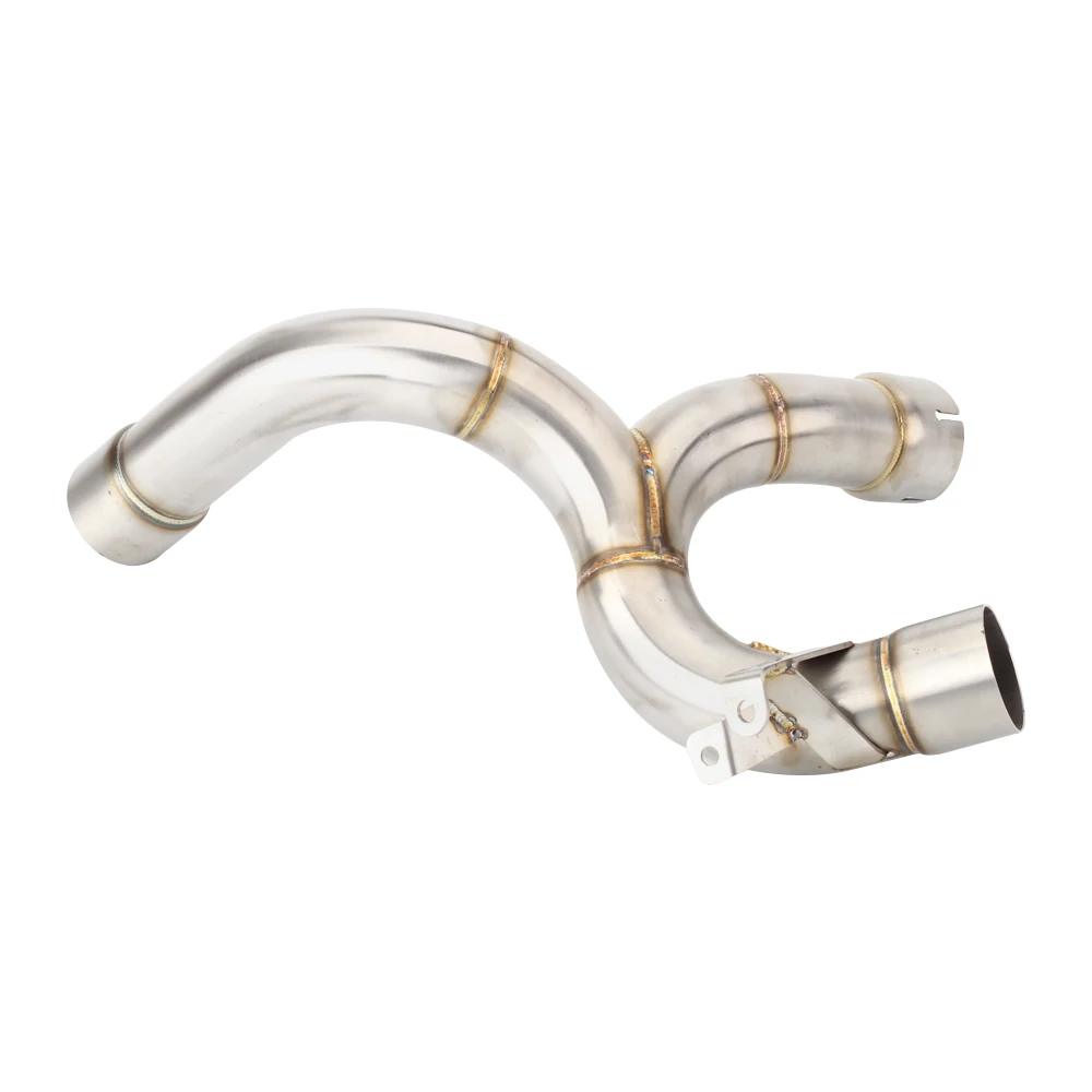 For Ducati Multistrada 1200 / 1200 S, 1260 / 1260 S Motorcycle Mid-Section Exhaust Pipe Slip-On Mid-Connection Exhaust System