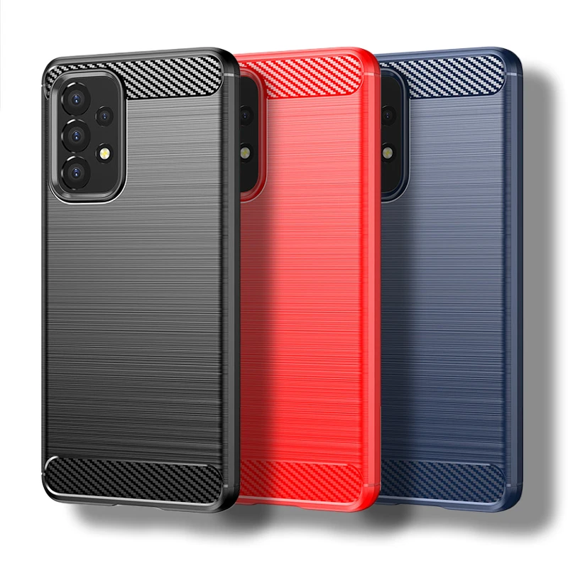 

For Samsung Galaxy A53 Case For Samsung Galaxy A53 5G Cover 6.5 inch Shockproof Soft Silicone Protective Bumper For Galaxy A53