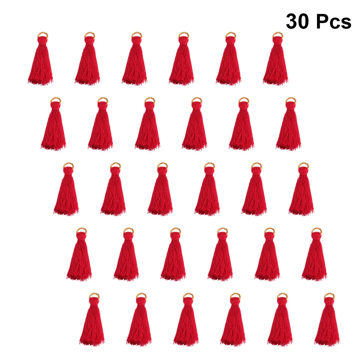 30 قطعة كتاب ماركر شرابة المعلقات القطن شرابة السحر 3 سنتيمتر DIY بها بنفسك صنع المجوهرات اكسسوارات ل مفتاح سلسلة أكياس الهاتف الديكور