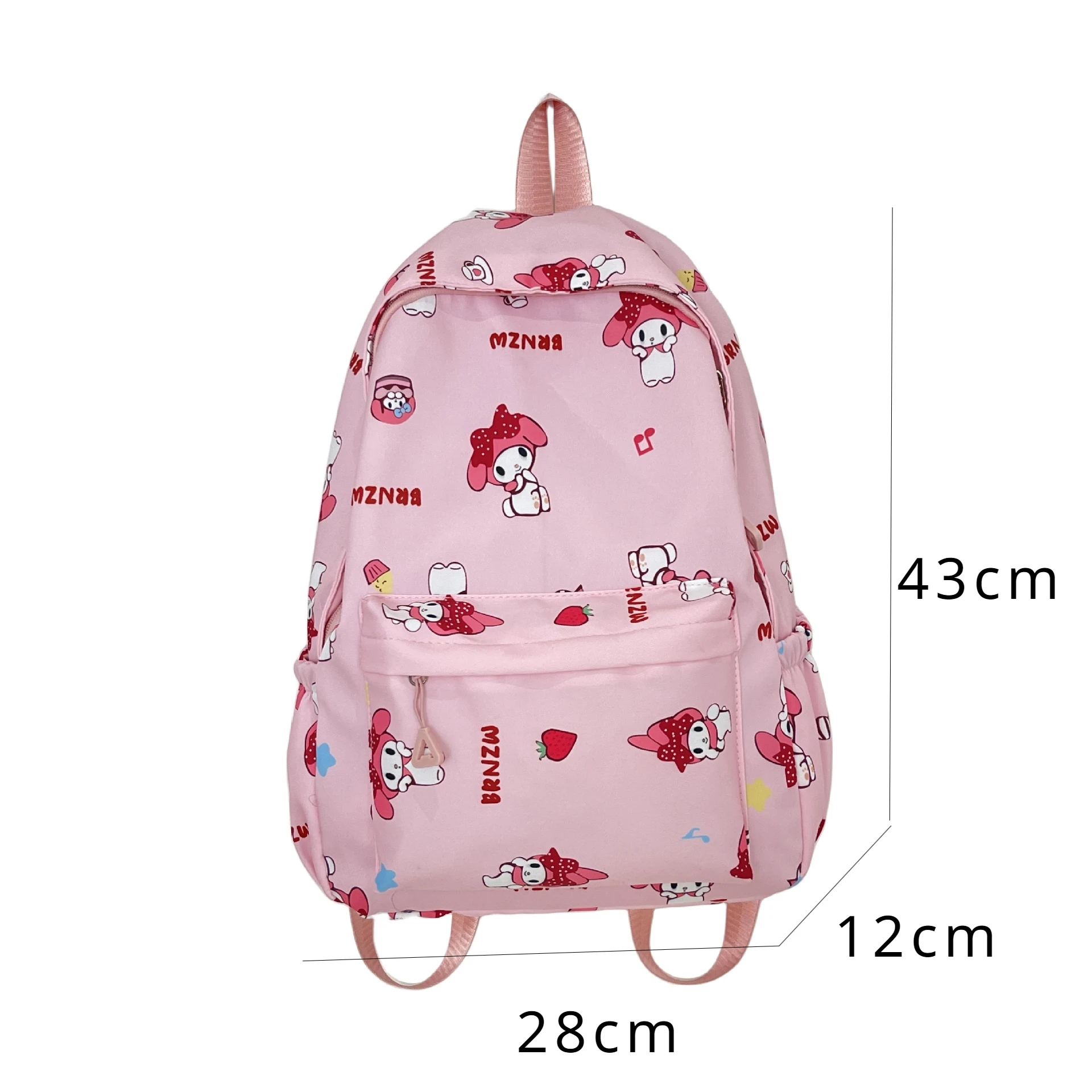 Hello Kitty Kids Backpack Girls Kawaii Schoolbags Sanrio Backpack Kuromi Purse Kids Bags for Girls Zipper Melody Case Backpack