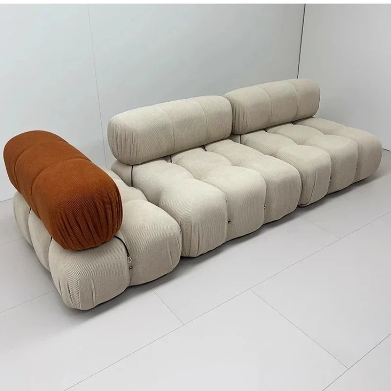 Luxury Living Room Sofas Sectional Designer Show Lazy Accent Modular Couch Compressed Boneless Replica Muebles Trendy Furniture