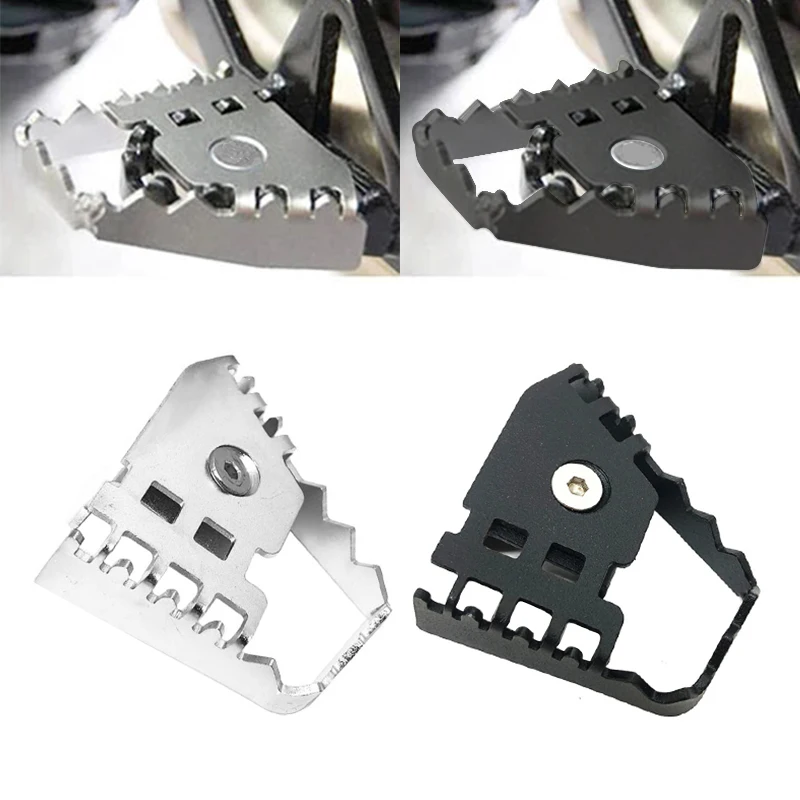 

R1200GS R1250GS Motorcycle Rear Foot Brake Pedal Lever Enlarge Extension Footrest Pad Extender For BMW R1150GS F650 F800 F700 GS