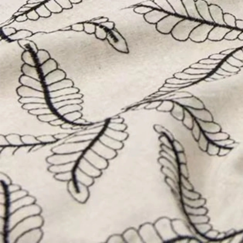 1meter Windmill Embroidered Fabric Spring Summer New Soft Textured Versatile for Pillow Qipao Hanfu Dress Decorative DIY Sewing
