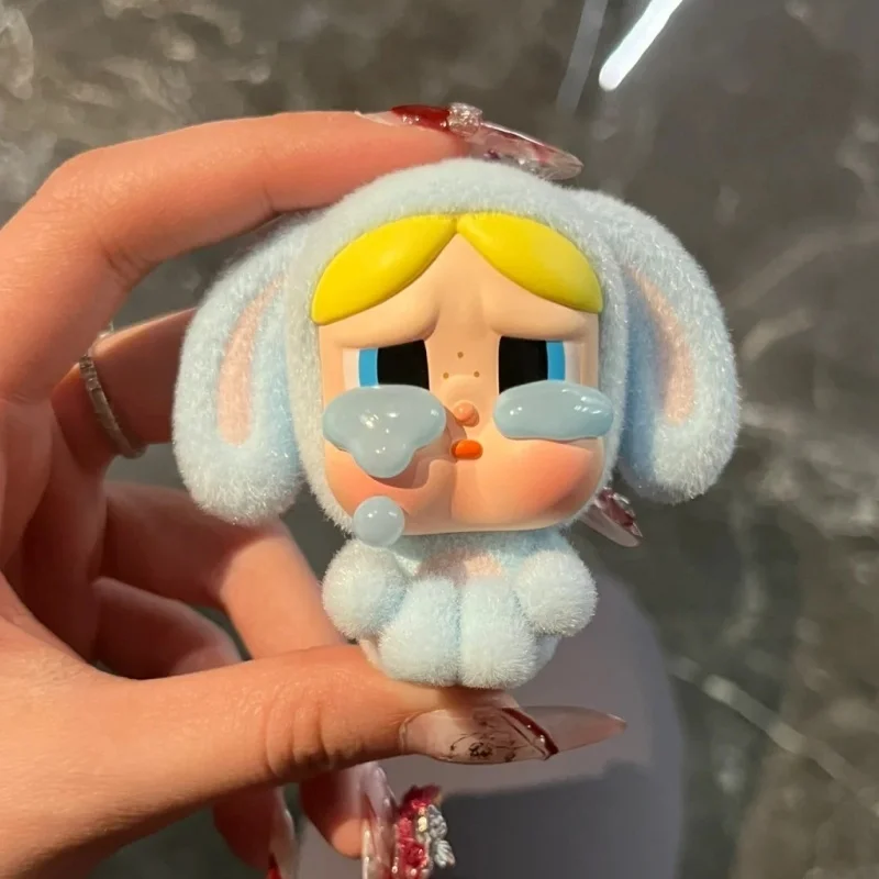 Hot Sale Original Crybaby The Powerpuff Girls Series Model Toys Anime Figure Suprise Guss Bag Decoration Desktop Birthday Gifts