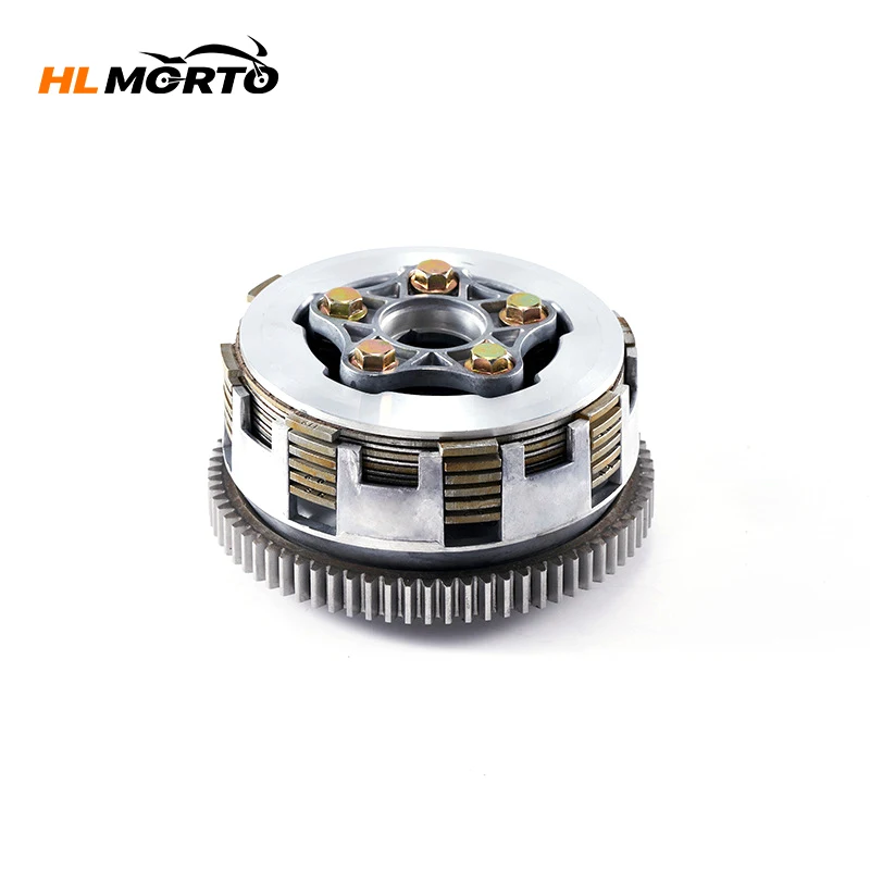 

Motorcycle Center Clutch Friction Pressure Plate Assy For Honda CG150 Engine 150CC Dirt Pit Bike (5 columns 6PCS)