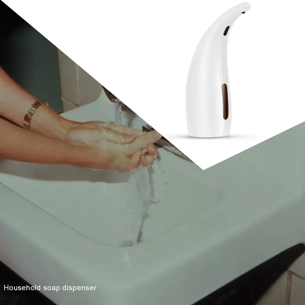 Dispenser automatico di sapone liquido touchless con sensore intelligente a infrarossi per stanza