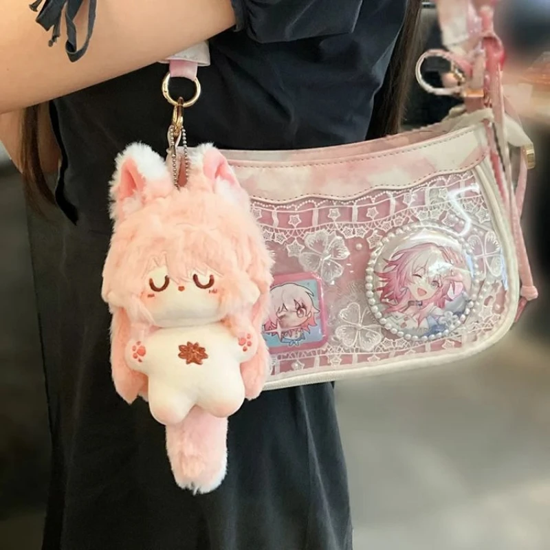 Gevulde 10 cm Anime Honkai: Star Rail Jiaoqiu Zeester Vorm Cartoon Pluche Pop Speelgoed Dress-up Kinderen Volwassenen Collectible Katoen geschenken