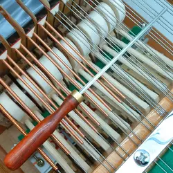 Piano Tuning Tool Grand Piano Damper Guide Plate Through Needle Expansion Damper Felt Hole Tool